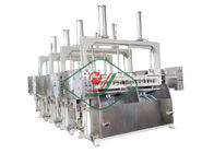 Équipement semi automatique de bâti de pulpe pour la chaîne de production de plateau d'oeufs