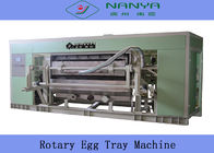 Eco a moulé la machine de plateau d'oeufs de pâte à papier avec 6 couches du dessiccateur 220 V - 450 V