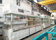 Machine de fabrication de plat de papier jetable biodégradable semi automatique de pulpe de papier de machine de bâti de pulpe de papier