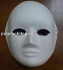 Appui de papier réutilisé non blanchi de masque de carnaval Bagassse/pulpe en bambou