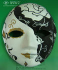 Appui de papier réutilisé non blanchi de masque de carnaval Bagassse/pulpe en bambou