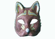 Masque réutilisé de chat de produits moulé par pulpe pour des accessoires de costume de partie de Madame