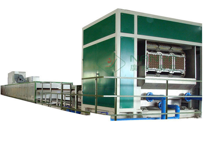 Machine rotatoire 3000pcs de plateau d'oeufs de Full Auto par machines de carton d'oeufs de recyclage d'énergie d'heure/
