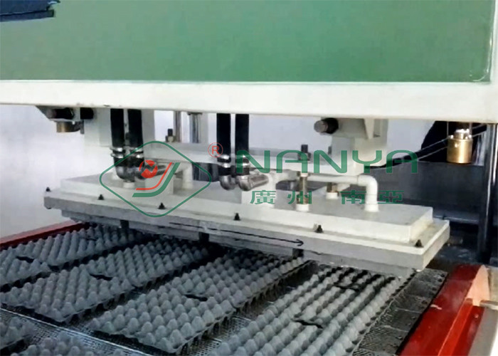 Machine de carton d'oeufs de papier de bâti de pulpe, chaîne de production automatique de plateaux d'oeufs