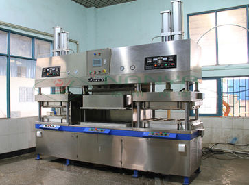 Machine semi automatique Dishtray de vaisselle de pulpe de bagasse de Sugarcan faisant la machine 7000Pcs/H