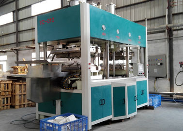 Machine complètement automatique de Thermoforming pour la vaisselle de pulpe de papier 7000Pcs/H