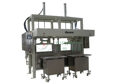 Double plat échangeant le plateau d'oeufs formant la machine, machines de moulage de pulpe