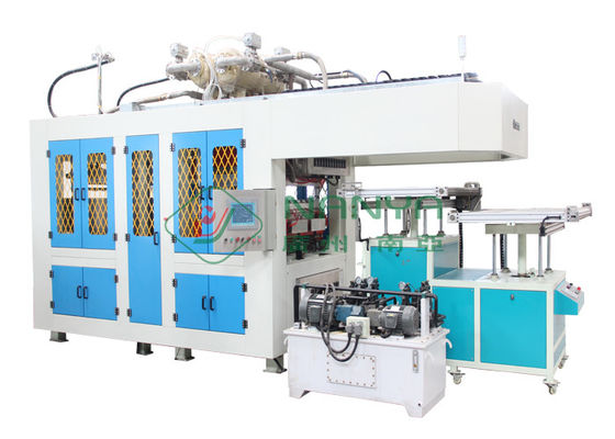 Machine automatique de fabrication de vaisselle en pulpe de bambou