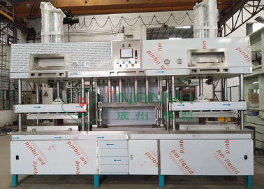 Manuellement machine de bâti jetable de pulpe de papier pour plaque à papier de vaisselle/de papier
