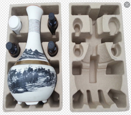 Plateau d'oeufs de pulpe de bâti/carton de papier semi-automatiques d'oeufs formant la machine/2000Pcs/H