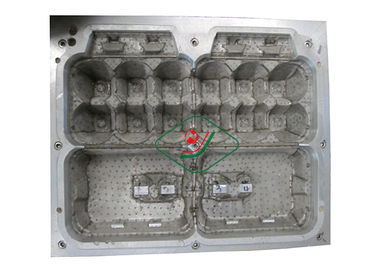 Le moule de pulpe de sièges de l'aluminium 12/a moulé des cartons d'oeufs de pulpe avec le processus de commande numérique par ordinateur