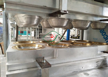 Chaîne de production en bois manuelle de Dishware de machine de fabrication de plat de pâte à papier