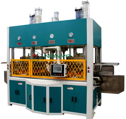 Machine de moulage de la pâte de bambou / de la pâte de bagasse pour emballage industriel de finition
