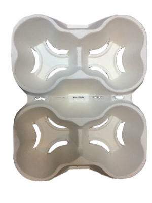 Carton d'oeufs de papier de rebut/plateau d'oeufs/plateau à grande vitesse de fruit faisant la machine