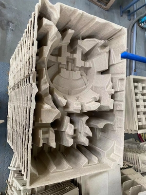 Machine de moulage à grande vitesse de pulpe de papier pour le paquet industriel recyclable