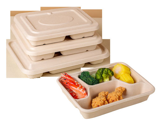 Machine de fabrication de ustensiles de table en pâte de papier séchée et coupée dans le moule Certificat CE