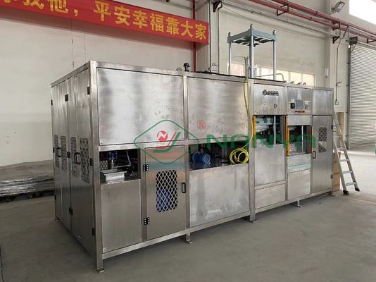 Machine de laboratoire pour les essais de produits moulés en pâte à papier/machine d'essai pour les produits en pâte à papier