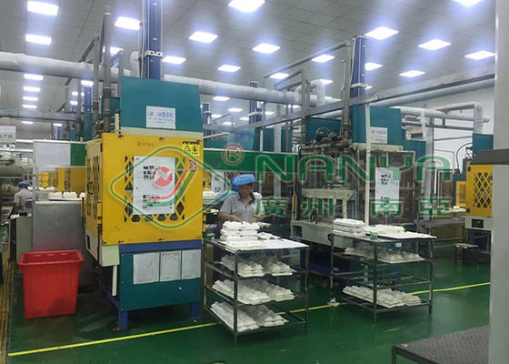 Machine de formage de plateaux à pression chaude avec PLC + contrôle à écran tactile