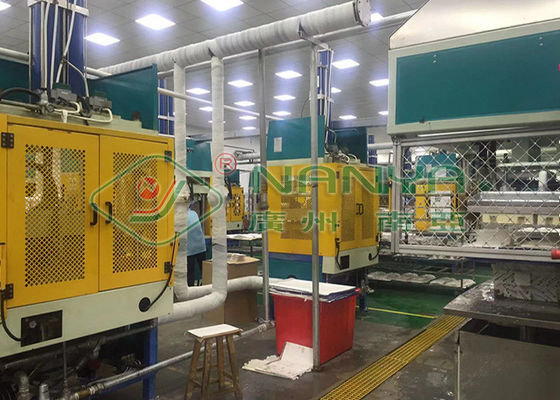 Machine de formage de plateaux à pression chaude avec PLC + contrôle à écran tactile