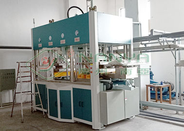 Machine de pulpe moulée par pressing humide biodégradable pour le paquet intérieur d'insertion de vin