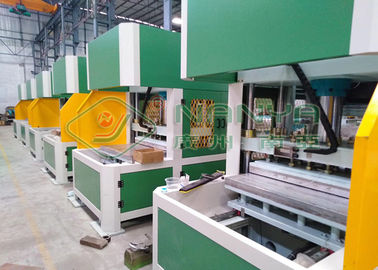L horizontal plateau d'oeufs de Hydrapulper formant la machine, équipement de bâti de pulpe