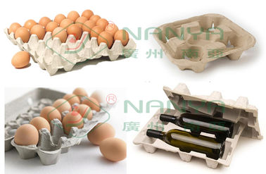 Cartonneuse rotatoire automatique de plateau d'oeufs/oeufs pulpe à haute production moulée