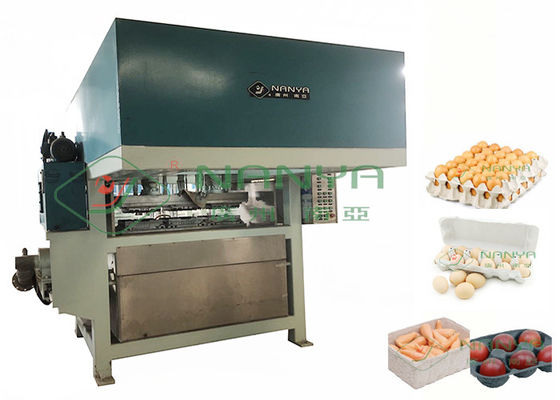 ligne de Tray Making Machine Pulp Molded de carton d'oeufs du papier 2200Pcs/H/oeufs