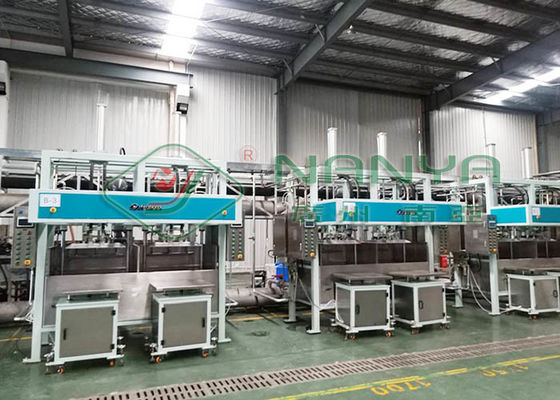 Plateau de papier recyclé plateau d'œufs plateau de café plateau de chaussures plateau de fabrication automatique machines d'adsorption sous vide former une nouvelle entreprise