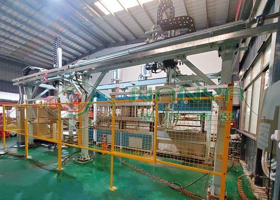 La pulpe de vaisselle de bagasse de canne à sucre a moulé la machine avec le bras de robot