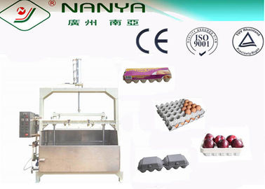 Machines de moulage de pulpe semi-automatique faisant l'Oeuf-plateau/Fruit-plateau/400pcs/h