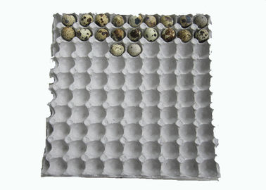 Machine de moulage de pâte pour carton à œufs de caille moulé en papier blanc jetable / plateau à œufs avec 90 cavités