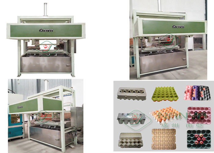 Machine automatique sèche de carton d'oeufs de pulpe de papier d'air chaud de la CE avec le dessiccateur de 1 couche