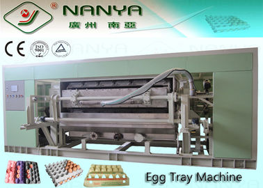 Entièrement - chaîne de production automatique de plateau d'oeufs tuyauterie d'aspersion à une seule couche 6000Pcs/H