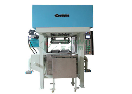 Machine de moulage de pâte de papier à double plaque pour emballage industriel