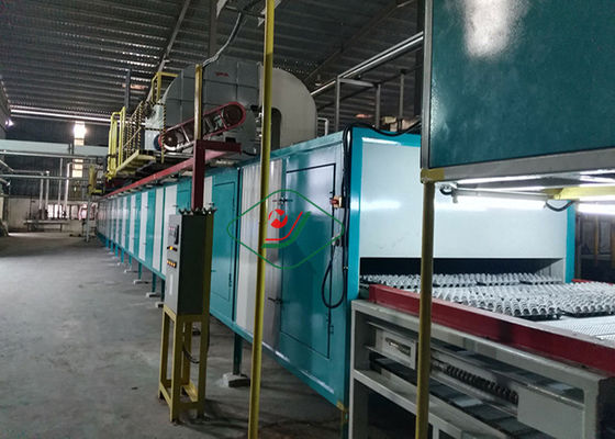 Équipement automatique de bâti de pulpe de papier échangeant le plateau d'oeufs/semant le plateau faisant la machine