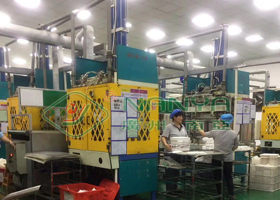 Machine de formage de plateaux à pression chaude avec PLC + contrôle à écran tactile