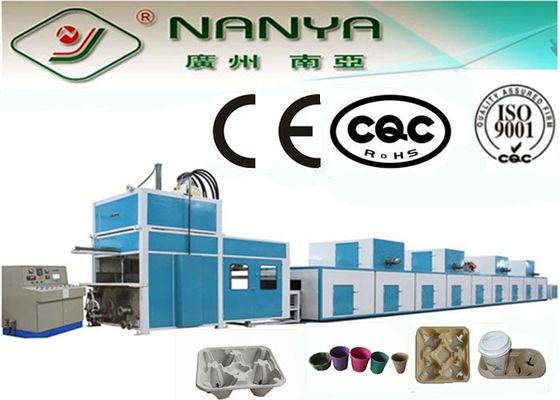 Échange de la machine moulée Plein-automatique réutilisée de pulpe produisant semant le pot