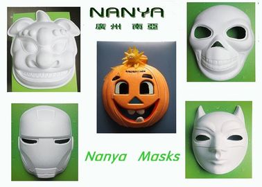 La pulpe de masque d'homme de potiron/lion/fer a moulé des produits pour la décoration de partie