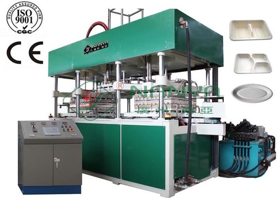 Thermoforming complètement automatique réduisent en pulpe l'équipement de moulage pour la vaisselle/Dishware YC010