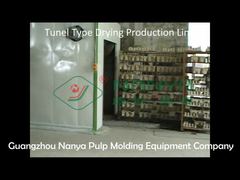 Ligne de production de séchage de pâte à papier de type tunnel