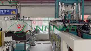 Machine de thermoformage de vaisselle entièrement automatique YC042Z/machine de vaisselle moulée en pâte